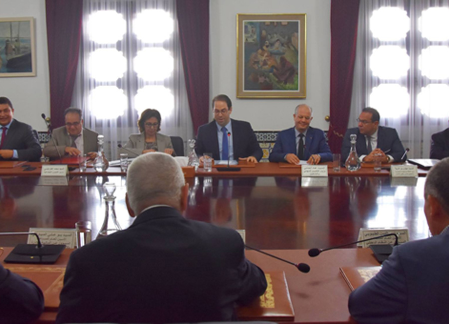 رئيس الحكومة يلتقي الأمين العام للاتحاد العام التونسي للشغل