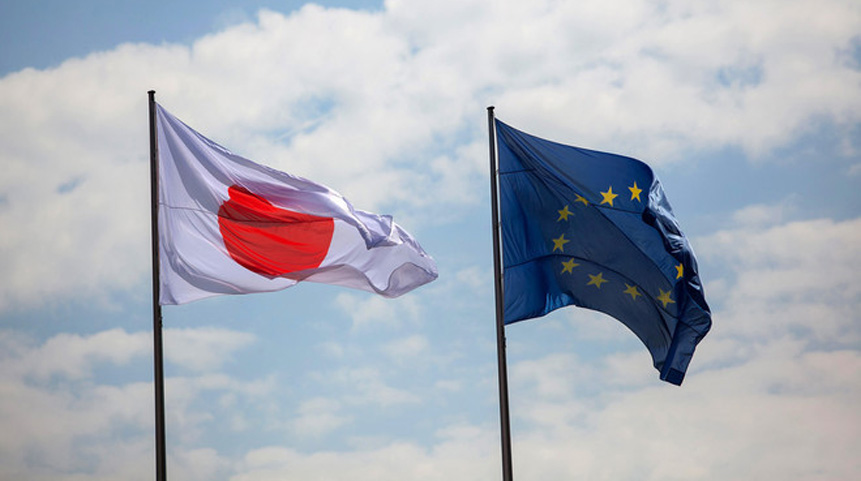 اليابان والاتحاد الأوروبي على مشارف اتفاق تجارة حرة