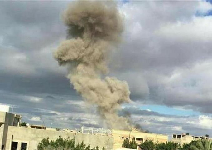 تفجير غربي مدينة بنغازي يودي بحياة جنديين ليبيين وإصابة آخرين 