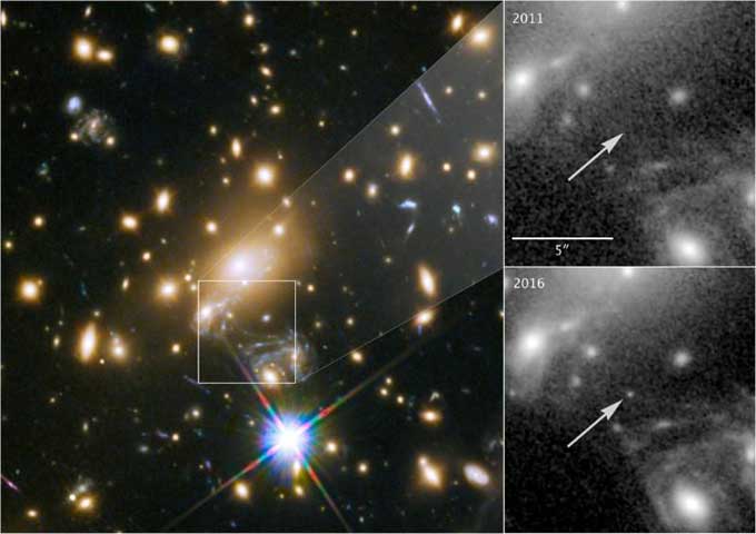 اكتشاف أبعد نجم يرصده الانسان حتى الآن على بعد 9.3 مليار سنة ضوئية