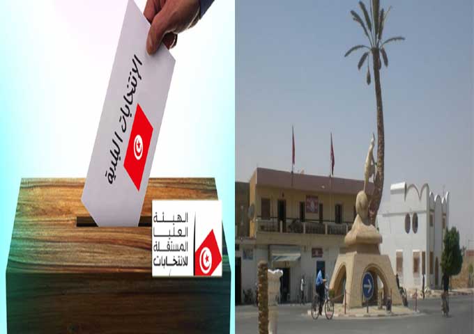 نتائج أولية بأربع دوائر بلدية بولاية قبلي 