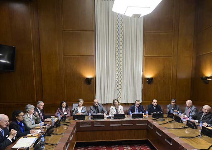 استمرار المفاوضات بشأن سوريا في جنيف حتى 15 ديسمبر