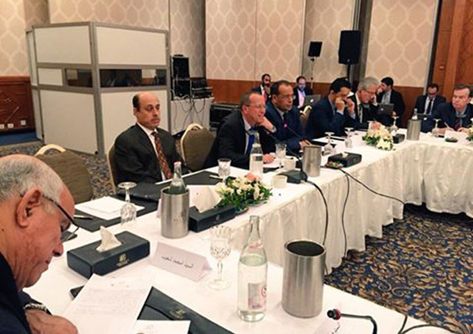 إجتماع أعضاء لجنة الحوار الليبي بمطار غدامس لبحث عراقيل مسار الاتفاق السياسي