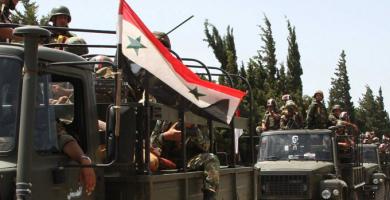 الجيش السوري يتقدم على حساب تنظيم داعش الارهابي قرب حلب