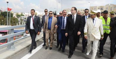 رئيس الحكومة يشرف على افتتاح محول محمود الماطري باريانة أمام حركة الجولان