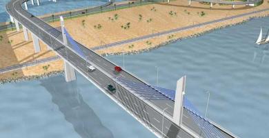 مكونات مشروع الجسر البديل الجديد بولاية بنزرت