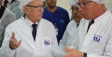 رئيس الجمهورية يشرف على تدشين توسعة مخابر أونيماد